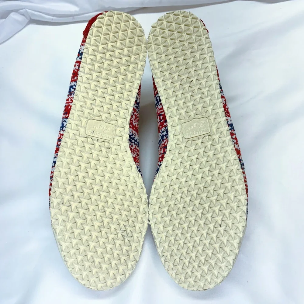Onitsuka Tiger Mexico 66 Sneakers Mens US‎ 10 EU 44 Red White Blue Running Shoes